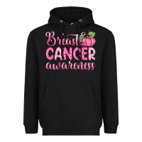 Black breast cancer awareness Heavyweight Hoodie - Zillion Design Studio