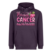 Plum breast cancer awareness Heavyweight Hoodie - Zillion Design Studio