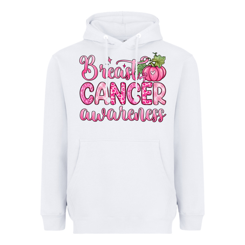Breast Cancer Awareness Heavyweight Hoodie by Zillion Design Studio | Teevron