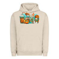 Pigment French Oak basketball coffee cups Urban Hoodie - Jasminsmagicworld