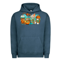 Pigment Midnight Navy basketball coffee cups Urban Hoodie - Jasminsmagicworld