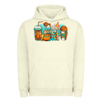 Pigment Pistachio basketball coffee cups Urban Hoodie - Jasminsmagicworld