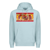Blue Mist fiesta  license plate template Premium Hoodie - Artiststas