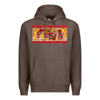 Coffee fiesta  license plate template Premium Hoodie - Artiststas