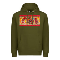 Army Green fiesta  license plate template Premium Hoodie - Artiststas