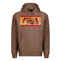 Chestnut fiesta  license plate template Premium Hoodie - Artiststas