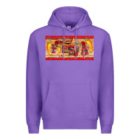 Purple fiesta  license plate template Premium Hoodie - Artiststas