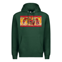 Sports Green fiesta  license plate template Premium Hoodie - Artiststas