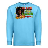 Ocean Blue Black mother leader queen juneteenth Premium Sweatshirt - Zillion Design Studio