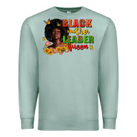 Seafoam Black mother leader queen juneteenth Premium Sweatshirt - Zillion Design Studio