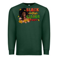 Sports Green Black mother leader queen juneteenth Premium Sweatshirt - Zillion Design Studio
