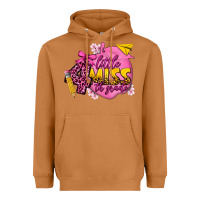 Little Miss 4th Grade Heavyweight Hoodie | Teevron