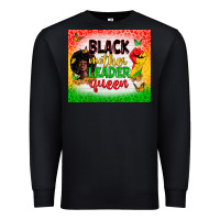 Black Black mother leader Premium Sweatshirt - Zillion Design Studio