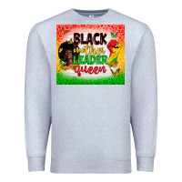 Heather Grey Black mother leader Premium Sweatshirt - Zillion Design Studio