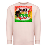 Pale Pink Black mother leader Premium Sweatshirt - Zillion Design Studio