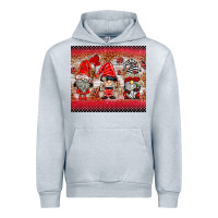 Heather Grey ladybug gnomies Urban Hoodie - BarkalooDesign