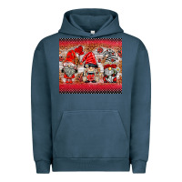 Pigment Midnight Navy ladybug gnomies Urban Hoodie - BarkalooDesign