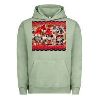 Pigment Oil Green ladybug gnomies Urban Hoodie - BarkalooDesign