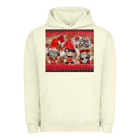 Pigment Pistachio ladybug gnomies Urban Hoodie - BarkalooDesign