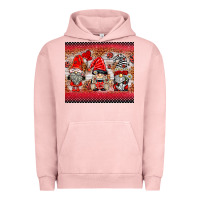 Pigment Salmon ladybug gnomies Urban Hoodie - BarkalooDesign
