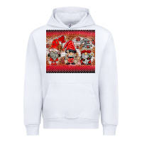 White ladybug gnomies Urban Hoodie - BarkalooDesign