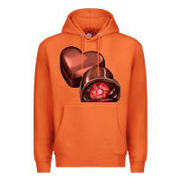 Carrot heart chocolate Premium Hoodie - AdoDesignShop