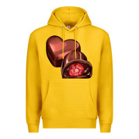 Lemon heart chocolate Premium Hoodie - AdoDesignShop