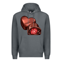 Rock heart chocolate Premium Hoodie - AdoDesignShop