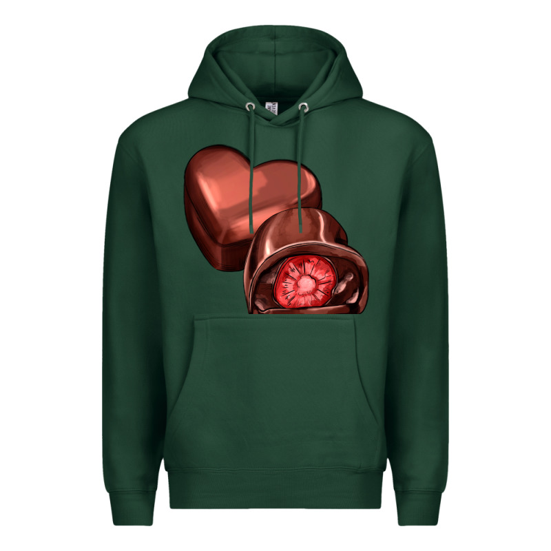 Heart Chocolate Premium Hoodie by AdoDesignShop | Teevron