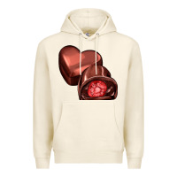 Tofu heart chocolate Premium Hoodie - AdoDesignShop