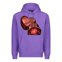 Purple heart chocolate Premium Hoodie - AdoDesignShop