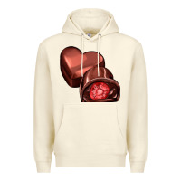 Sandshell heart chocolate Premium Hoodie - AdoDesignShop