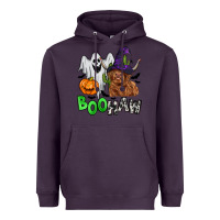 Plum boohaw Heavyweight Hoodie - Zillion Design Studio
