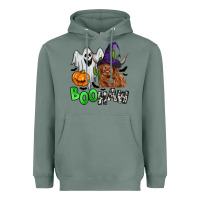 Sage boohaw Heavyweight Hoodie - Zillion Design Studio