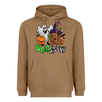 Toasted Coconut boohaw Heavyweight Hoodie - Zillion Design Studio