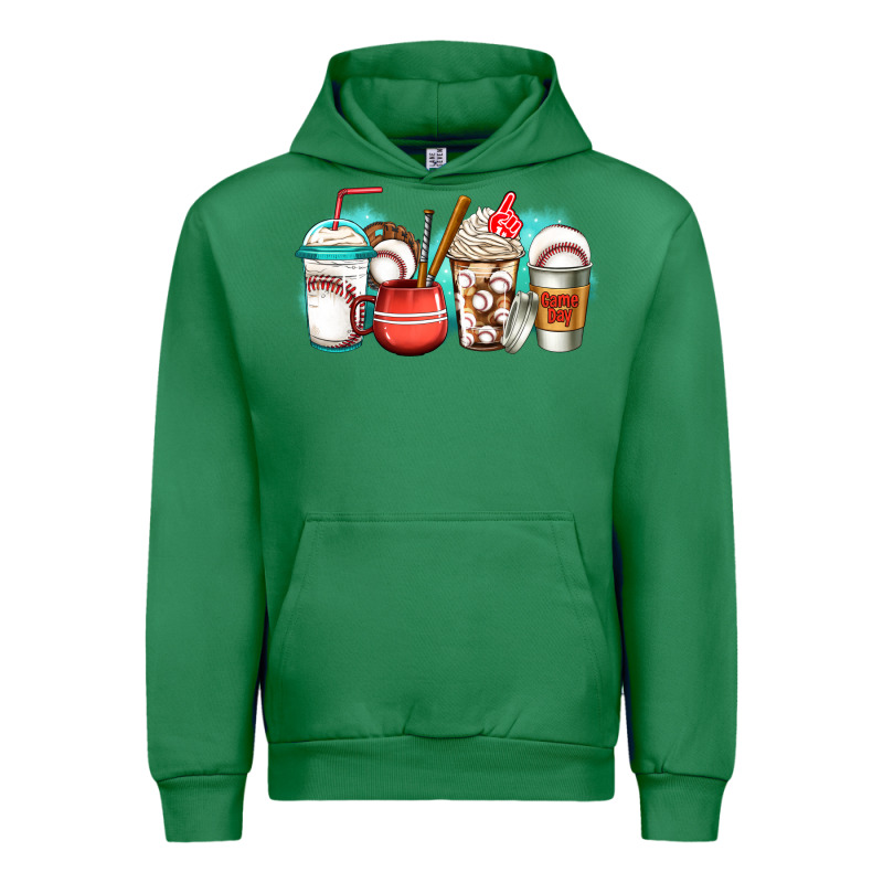 Baseball Coffee Cups Urban Hoodie by Jasminsmagicworld | Teevron