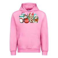 Fuchsia Pink baseball coffee cups Urban Hoodie - Jasminsmagicworld