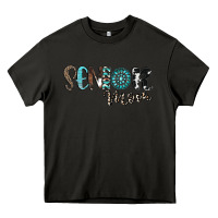 Asphalt senior mom Heavy Core Tee - CowhideDigitalArt