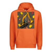 Carrot excavator seamless pattern Premium Hoodie - BundleAndBundleShop