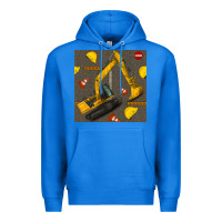 True Royal excavator seamless pattern Premium Hoodie - BundleAndBundleShop