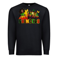 Black Black princess juneteenth Premium Sweatshirt - Zillion Design Studio