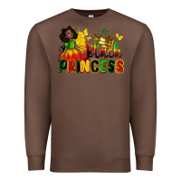 Chestnut Black princess juneteenth Premium Sweatshirt - Zillion Design Studio