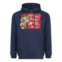 Navy valentine's day you moo ve me charolais cow Heavyweight Hoodie - RanaPortraitStore