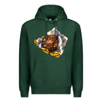 Sports Green chocolate package Premium Hoodie - AdoDesignShop