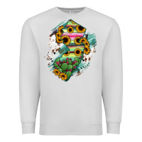 Dove Grey New jersey State Map Premium Sweatshirt - RanaPortraitStore
