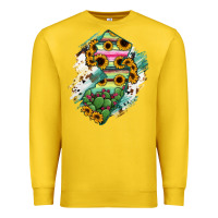 Lemon New jersey State Map Premium Sweatshirt - RanaPortraitStore