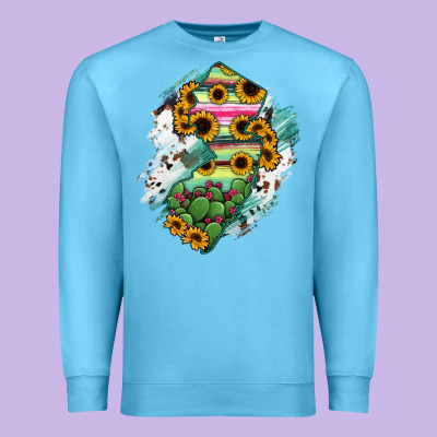 New Jersey State Map Premium Sweatshirt Designed By Ranaportraitstore