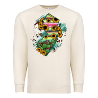 Sandshell New jersey State Map Premium Sweatshirt - RanaPortraitStore