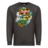 Smoke New jersey State Map Premium Sweatshirt - RanaPortraitStore