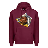 Burgundy chocolate package Premium Hoodie - AdoDesignShop